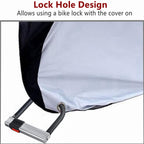 Bike Covers, Outdoor Waterproof Bicycle Covers With Lock Hole For Mountain Road Electric Bikes