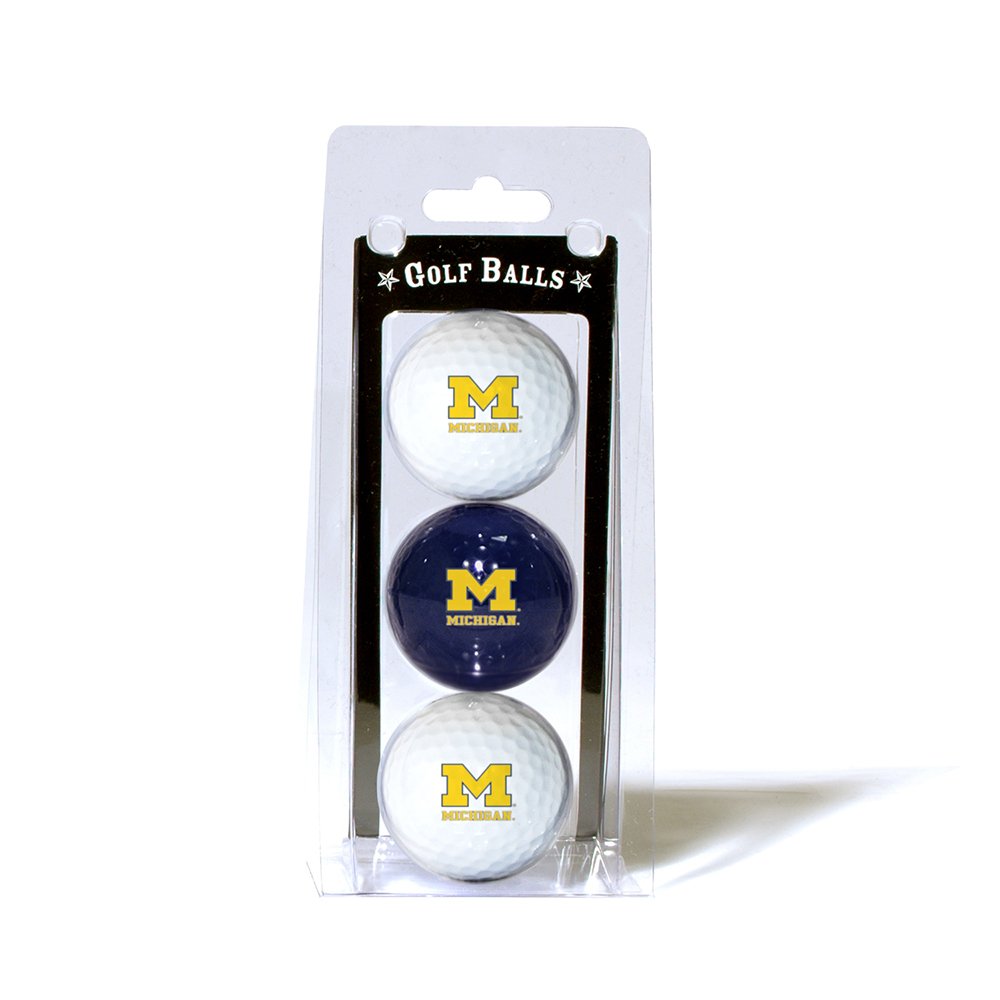 NCAA Golf Ball - Pack of 3 NCAA Team: Michigan
