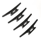 Mizugiwa Nylon Boat Cleats Dock Cleats Black 8 Inch Boat Ties,Kayak Rope Tie Cleat,Rope Cleat,Kayak Cleat For Boat Docks,Kayaks,