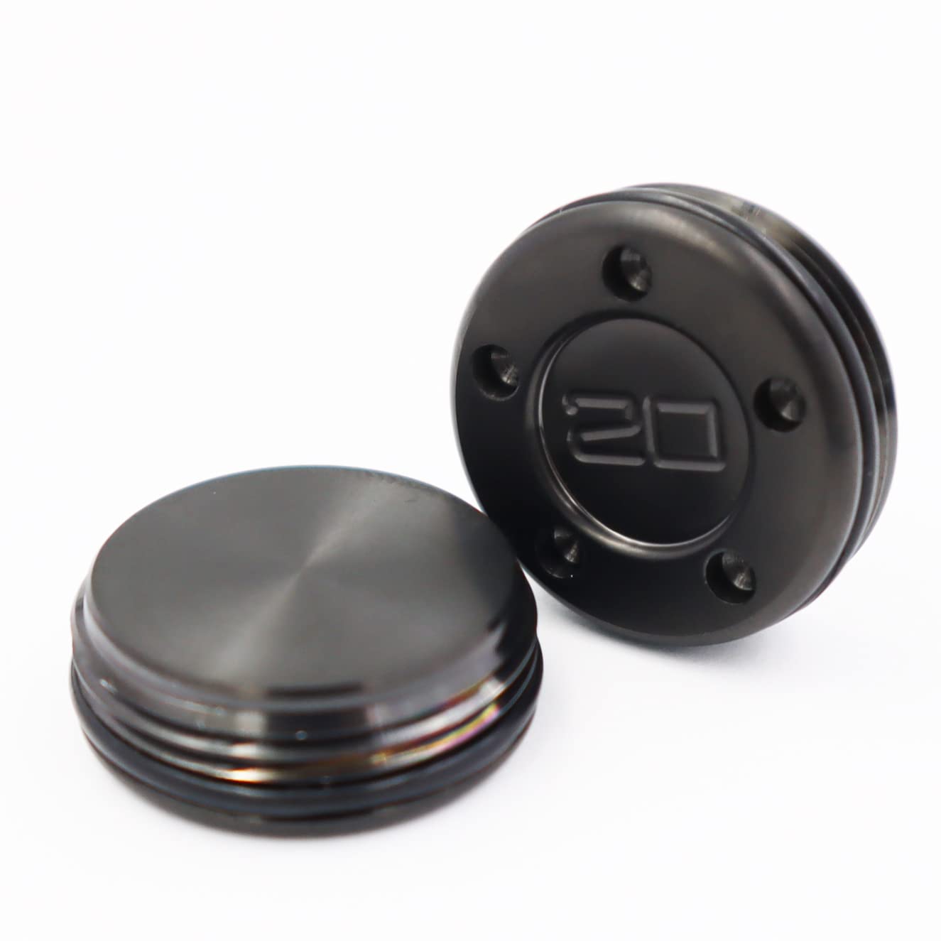 Lezhisnug 1 Pair 2Pcs 20G Golf Custom Putter Weights With Black Wrench Kit Compatible With Titleist Scotty Cameron Putters; 20G