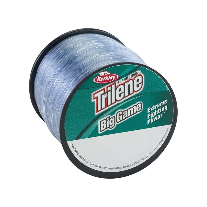 Berkley Trilene Big Game, Green, 20lb | 9kg, 7800yd | 7132m Monofilament Fishing Line, Suitable for Saltwater and Freshwater Env