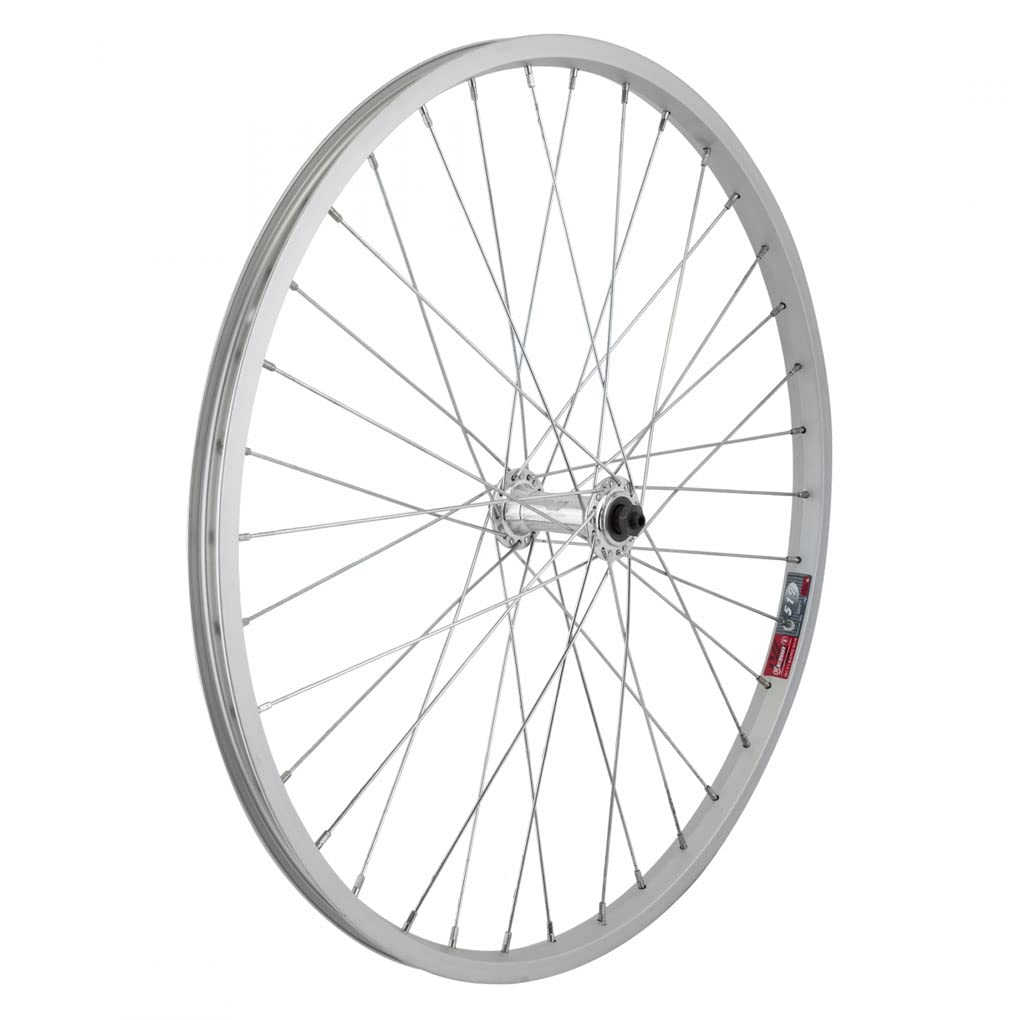 Wheel Master Front Bicycle Wheel 24 X 1.75 36H, Alloy, Quick Release, Silver