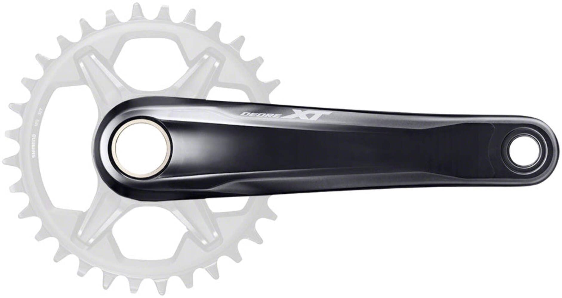 Shimano Xt Fc-M8130 1X Crank Arms Black, 165Mm