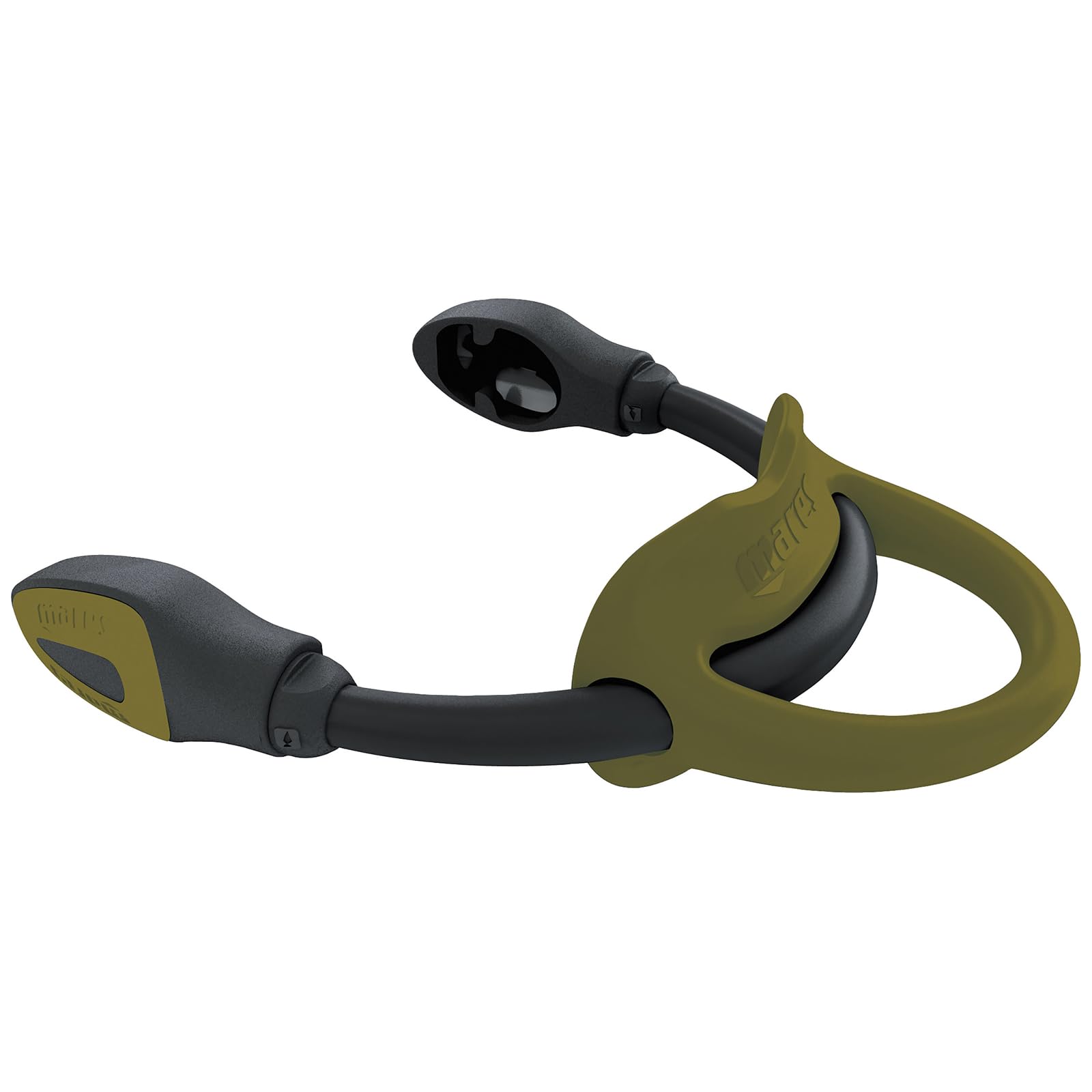 Mares Bungee Straps | Replacement Part for Scuba Diving Open Heel Fins - Pair, Olive, X-Small/Small