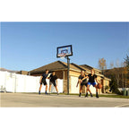 LIFETIME In-Ground Fusion Backboard Action Grip Adjustable Basketball System, 48-Inch
