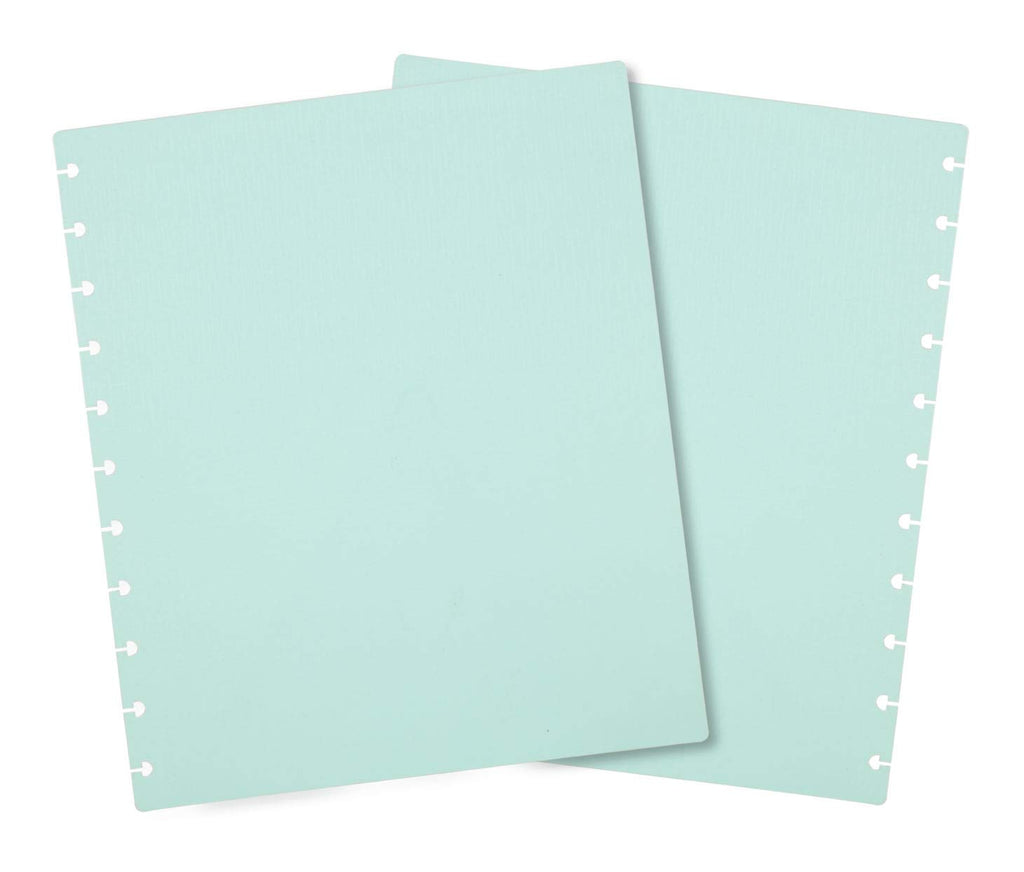 Talia Discbound Notebooks, Planner, Customizable, (Summer Blue, Letter (85In X 11In))