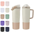 CHEMLLC Protective Silicone Boots for Owala 30oz & 40oz FreeSip Sway Bottles & Tumblers, Anti-Slip Protective Sleeve for Owala W