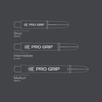 Target Darts 3 X Sets Of Aqua Pro Grip Shaft Intermediate - 9 In Total