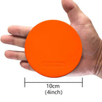 Eco Walker 4Inch Mini Floor Spot Markers For Classroom Preschool And Kindergarten (Set Of 20Pcs) (Orange)