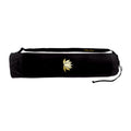 Wai Lana Yoga And Pilates Tote (Diameter: 27'' L X 6'') - Color: Black With Gold Lotus- Fits Most Mats, Durable, Easy To Carry