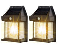 Shoparam New Outdoor Solar Wall Lamp Outdoor Waterproof Tungsten Lamp Induction Garden Lamp Garden Villa Night Lamp (Singal  Li