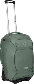 Osprey Sojourn 22/45L Wheeled Travel Backpack with Harness, Koseret Green