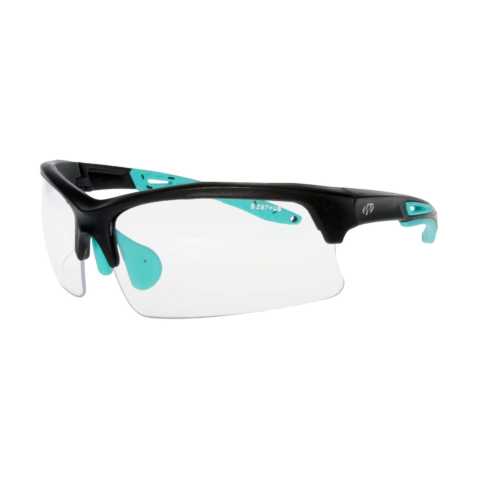 Walker'S Unisex Teal Impact Resistant Sport Glasses | Durable Non-Slip Rubberized Frame Uv Protection Shooting Outdoor Sports Gl