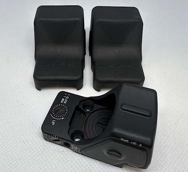 Dream Plastics Scope Cover Compatitble With Trijicon Rmr Hd, Black, Made In Usa (2-Pack)