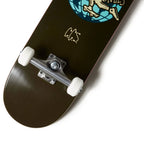 [Ccs] Globe Skateboard Complete Black 7.75'' - Maple Wood - Professional Grade - Fully Assembled With Skate Tool And Stickers -