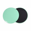 URJIX?2 Pieces Pilates Sliders LowCore Strengthening Sliding Discs Portable Exercise Sliders for Home Gym, Travel Mint Green