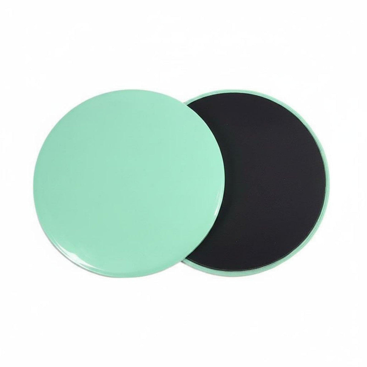 URJIX?2 Pieces Pilates Sliders LowCore Strengthening Sliding Discs Portable Exercise Sliders for Home Gym, Travel Mint Green
