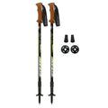 Fizan Tierra Trekking Poles - 8 oz, Ultralight, Backpacking, Thru Hiking Poles, Adjustable, Collapsible, Customized Fit, Cork Gr