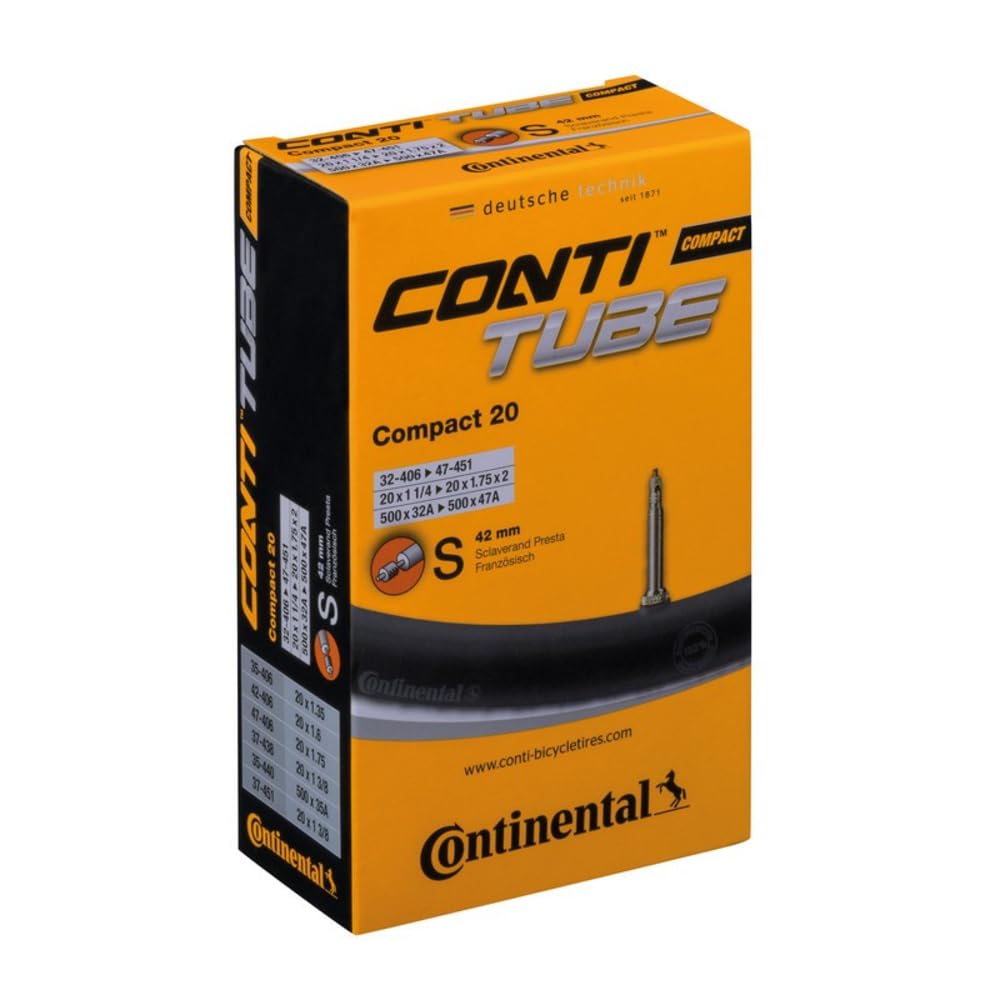 Continental Mens 1812310000 Inner Tube, Other, 32/47-406/451