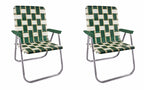 Lawn Chair Usa - Outdoor Chairs For Camping Made With Lightweight Aluminum Frames And Uv-Resistant Webbing Folds For Easy Storag