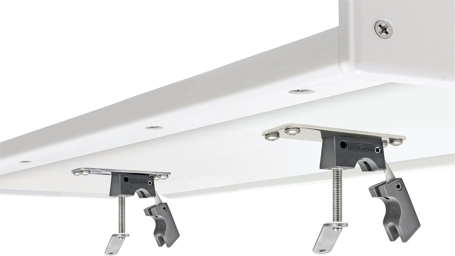 Magma Products T10-585 Dual Horizontal Round Rail Mount, 1-1/8 or 1-1/4 inch Rails