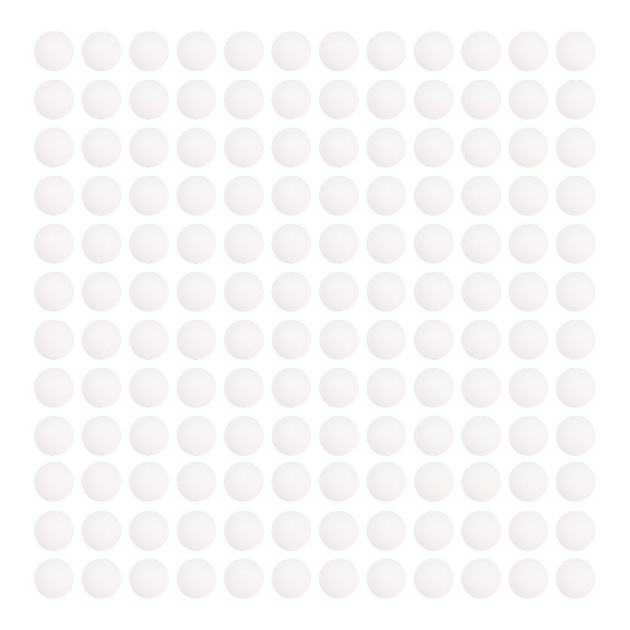 Stiga 144 Bulk Pack 1 Star Table Tennis Balls - 40Mm Ittf Regulation Size And Weight Ping Pong Balls - Unmarked