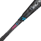Axe | Avenge Pro 3 Hybrid | Usa Baseball Bat | Drop -10/-8 | 3-Piece Hybrid | 2 5/8'' Barrel | Black/Blue/Pink (Pro Standard Han