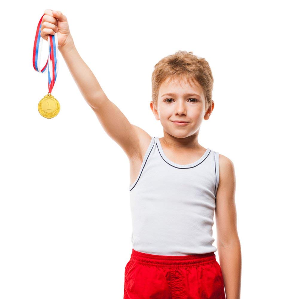 Caydo 6 Pieces Gold Silver Bronze Award Medals-1St 2Nd 3Rd Place Medals For Competitions, Party, 2 Inch