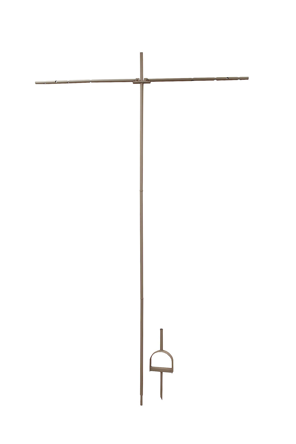 Mojo Outdoors Dove Tree Mounting Pole With Carrying Bag, Works With Mojo Dove Decoys - Dove Hunting Accessories, Brown