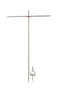 Mojo Outdoors Dove Tree Mounting Pole With Carrying Bag, Works With Mojo Dove Decoys - Dove Hunting Accessories, Brown