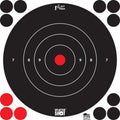 Pro-Shot Products 8B Bulls-Eye Target, White