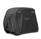 10L0L Universal 2-4 Passenger Golf Cart Cover For Ezgo, Club Car And Yamaha, Waterproof Sunproof And Durable, Black