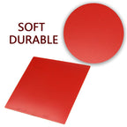 Jorjorler 2 Pcs Table Tennis Rubber Glue,Ping Pong Glue Whole Sheet Thickness About 4Mm,Table Tennis Rubber Hard Sponge 2.2Mm,On