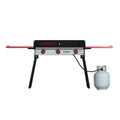 Camp Chef Pro 16 Cooking System - Three-Burner Camp Stove - Includes Windscreen & Matchless Ignition - Portable Camping Cooking
