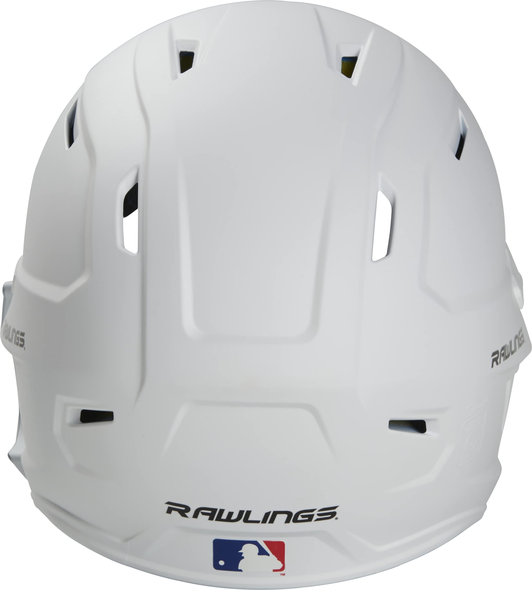 Rawlings 2022 Mach 1-Tone Matte Baseball Batting Helmet W/Rhb Adjext, Senior, Matte White