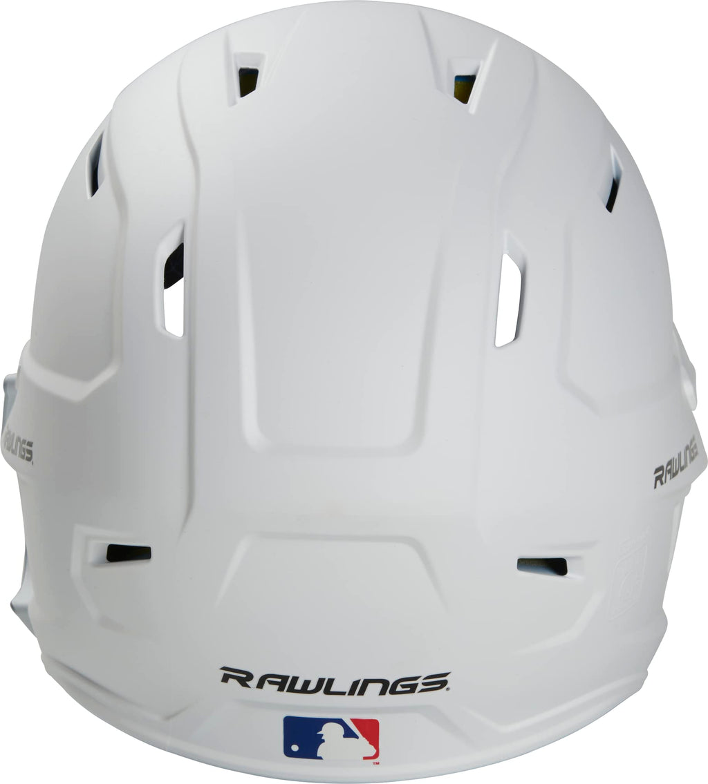 Rawlings Mens Rawlings 2022 Mach 1 Tone Matte Baseball Batting Helmet W Rhb Adjext Junior Matte White, Matte White, One Size Us