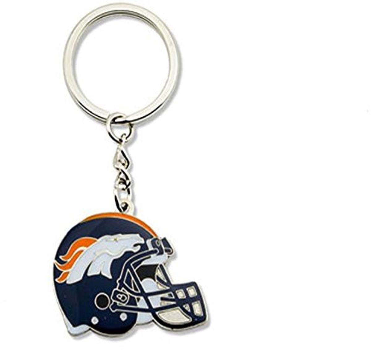 NFL Denver Broncos Helmet Keychain