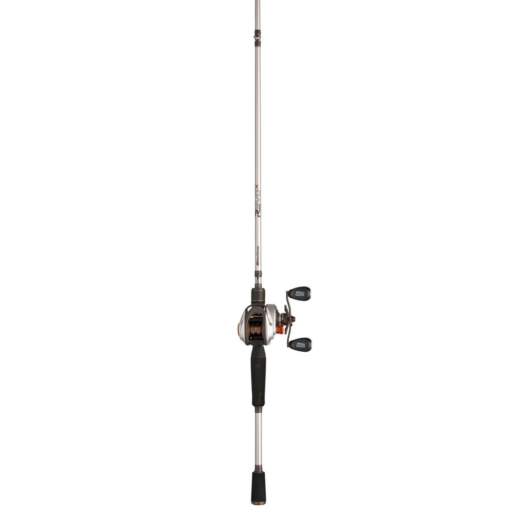 Abu Garcia Revo X Low Profile Baitcast Reel And Fishing Rod Combo