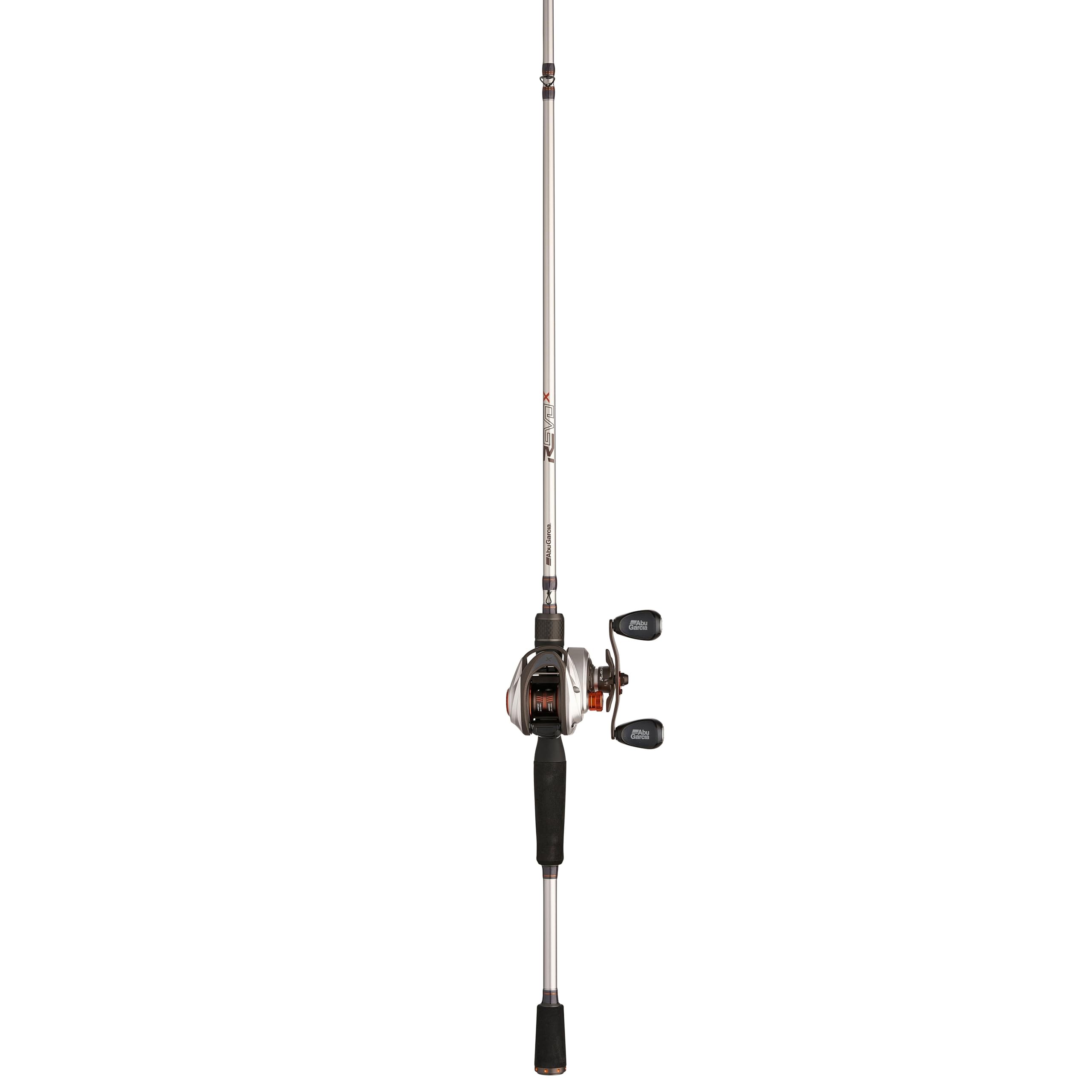 Abu Garcia Revo X Low Profile Baitcast Reel And Fishing Rod Combo