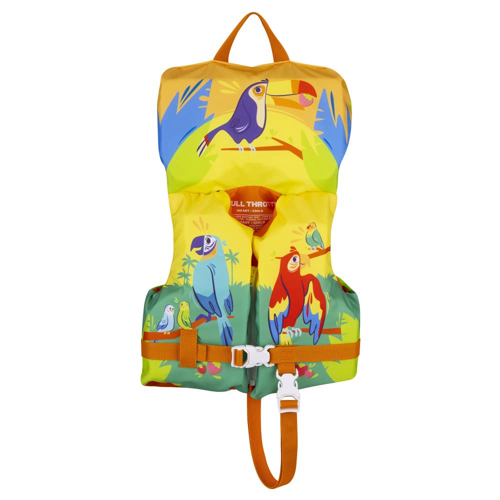 Full Throttle Infant/Child Character Life Jacket, Toucan
