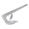 Lewmar Galvanized Steel Claw Anchor 44 lbs. for Boats 38-48, Bruce-Style Claw for Quick Setting, Bow Roller Compatible, Measur