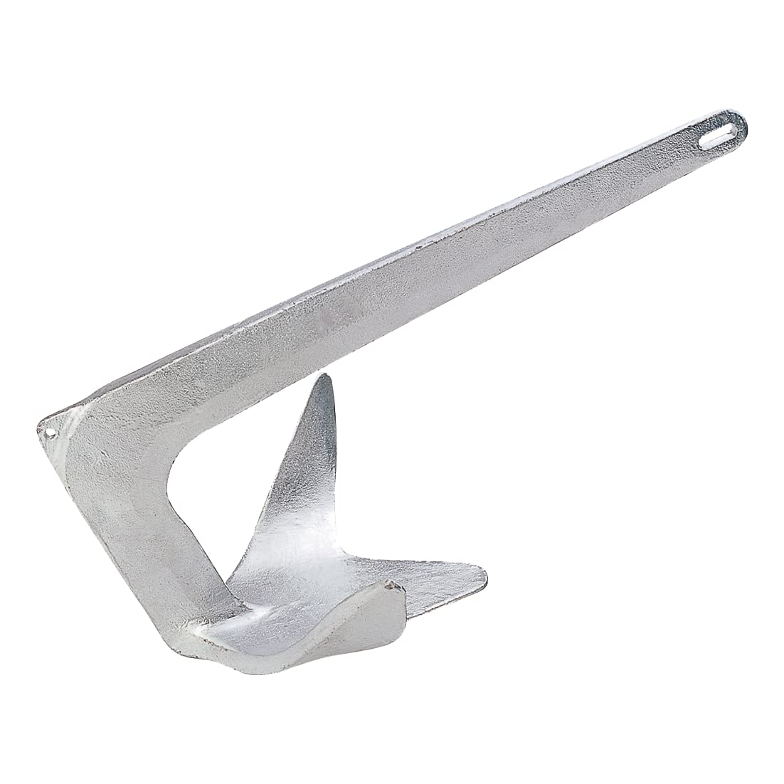 Lewmar Galvanized Steel Claw Anchor 44 lbs. for Boats 38-48, Bruce-Style Claw for Quick Setting, Bow Roller Compatible, Measur