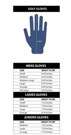 Bg Bender Golf Glove  Wear On Left  (Argyle, Mens Medium)