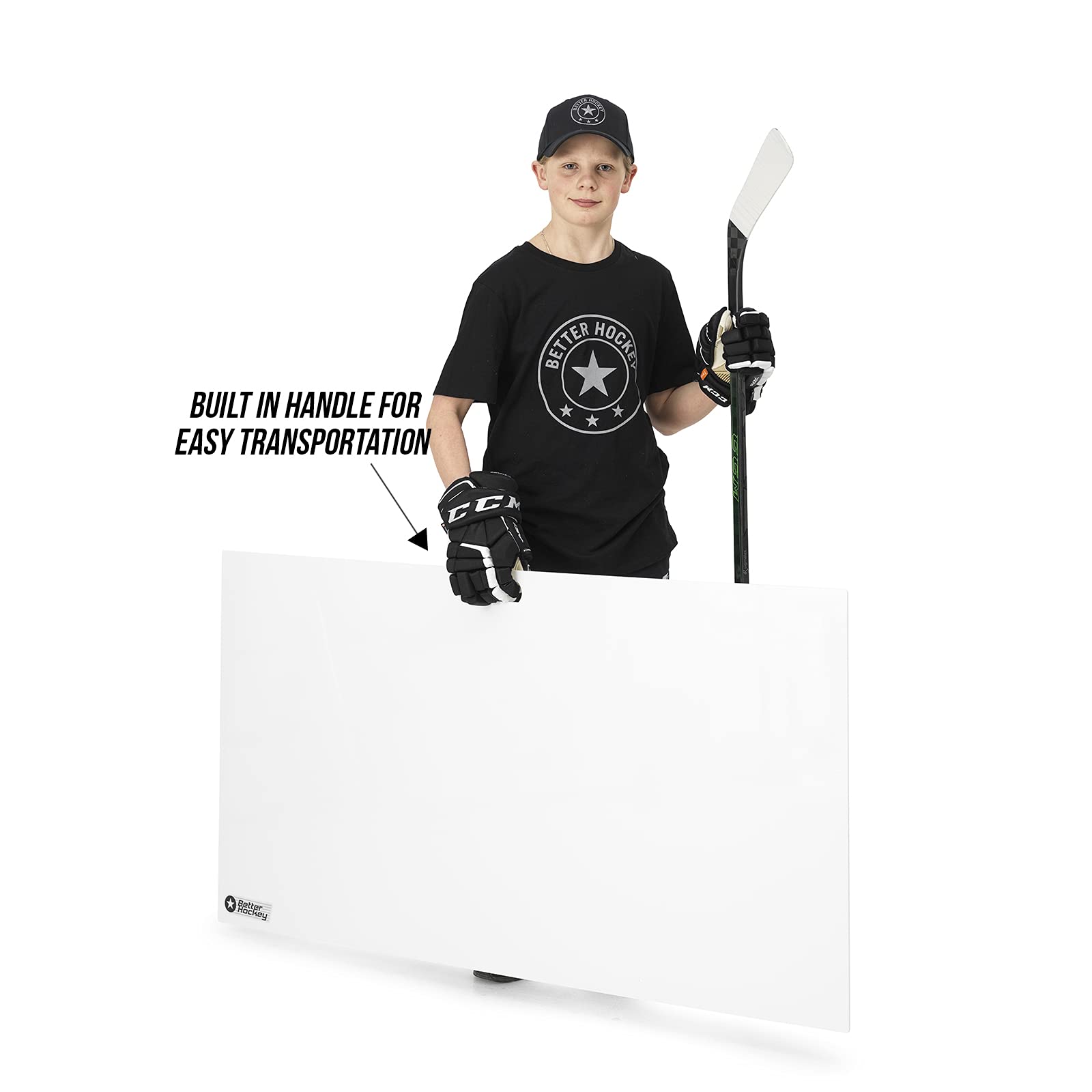 Better Hockey Extreme Pro Shooting Pad - Professional Quality Sports Training Aid For Shooting, Passing And Stickhandling - Synt