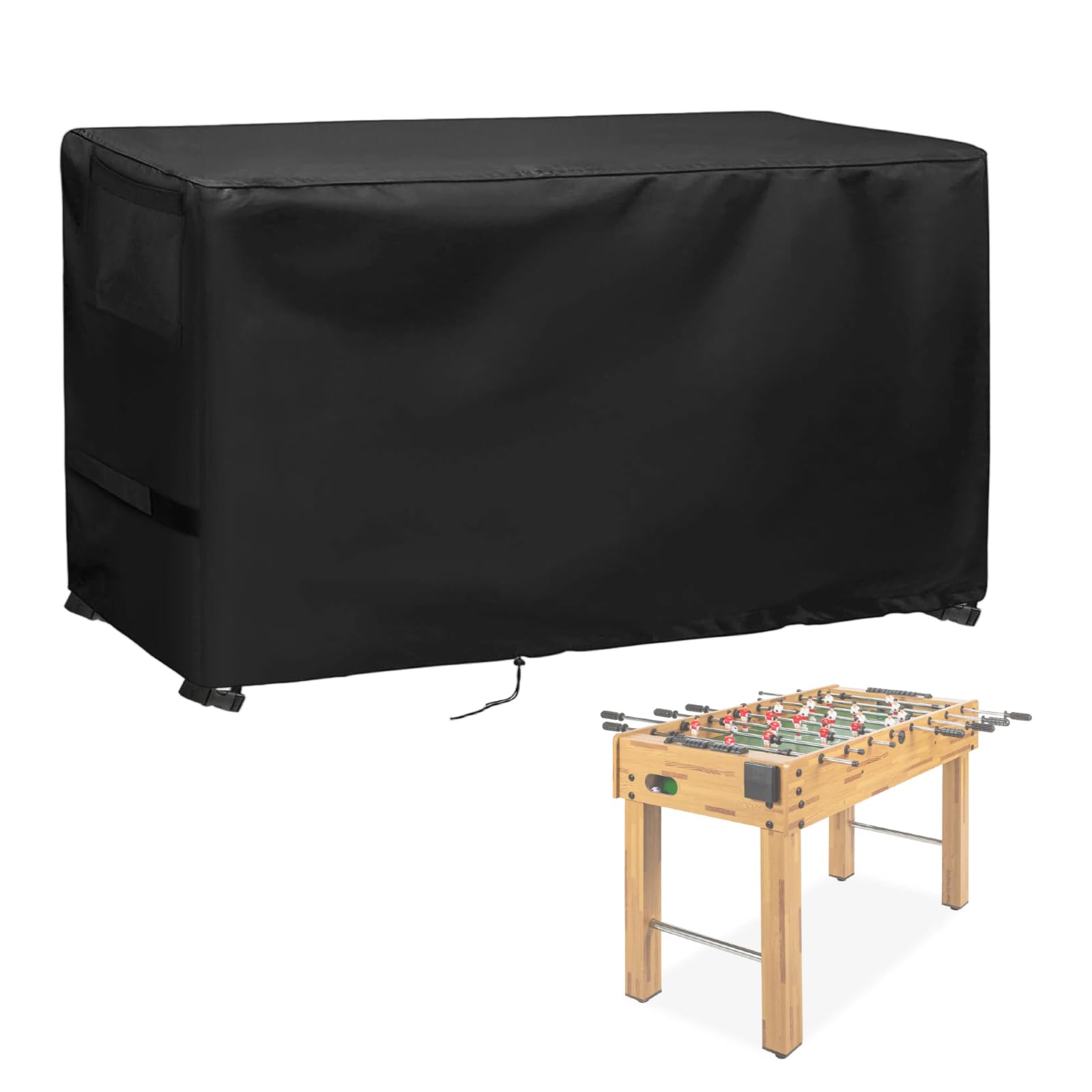 Guisong Game Table Cover for Best Choice 48in Foosball Game Table,Combo Arcade Tables Cover for Adults,Dust Covers for Gaming Ro