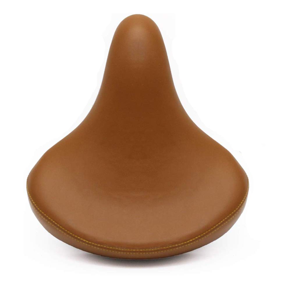 Senqi Retro Bicycle Bike Saddle Vintage Riveted Cycling Bike Saddle Comfortable Durable Seat