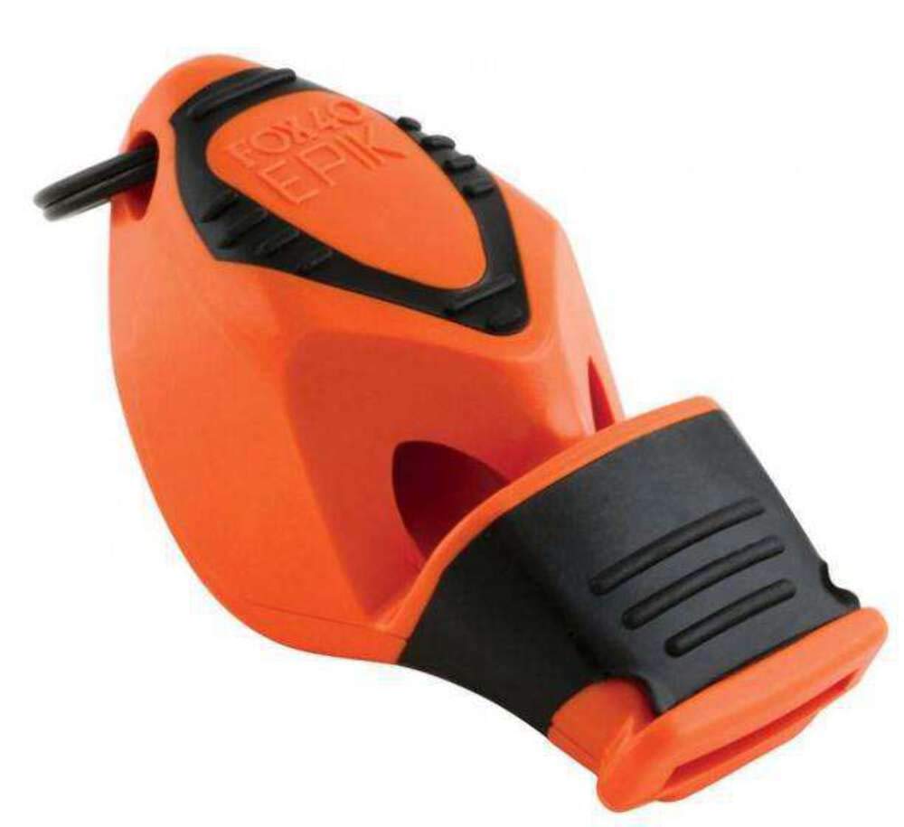 Fox Fo8802O-Brk Epik Cmg Safety Whistle, One Size