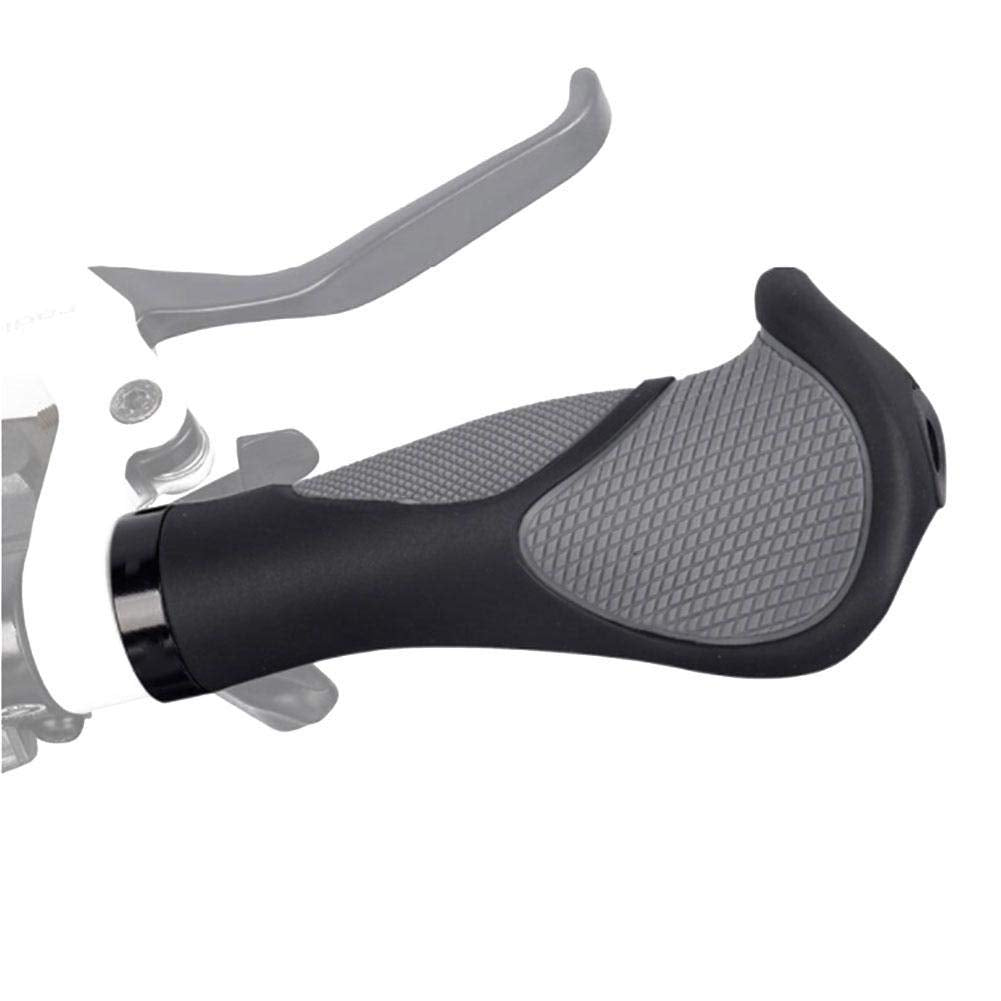 Yakamoz Bike Grips Handbars Comfort Soft Rubber Bicycle Handle Bar Grip With Anti-Slip Locking Ring Fits 22.2Mm Handlebar For Mt