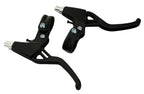 Bicyclestore 1 Pair Universal Aluminum Alloy Bicycle Brake Handle Mountain Road Bike Brake Lever Diameter 22Mm(Black)