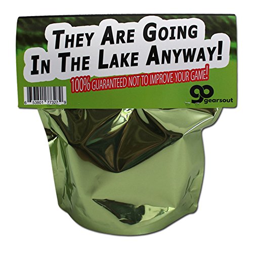 Gears Out Crappy Golf Balls For A Crappy Golfer - Funny Gag Gifts For Golfers Guaranteed Not To Improve Your Golf Game Includes